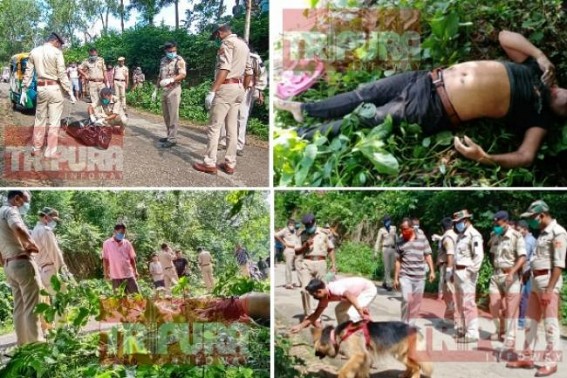 Unknown Dead Body of young man Recovered at Jirania's Jampui Jala Road with severe Cut spots around Neck : Police sent body for Post Mortem, investigation underway Unknown Dead Body of young man Recovered at Jirania's Jampui Jala Road with severe Cut spots around Neck : Police sent body for Post Mortem, investigation underway