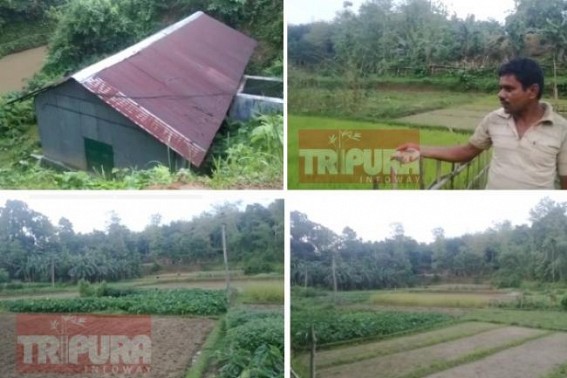 Damaged Water pump affecting over hundreds of Farmers in Panisagar : Farmers facing massive losses, demanded immediate repair of damaged machines Damaged Water pump affecting over hundreds of Farmers in Panisagar : Farmers facing massive losses, demanded immediate repair of damaged machines