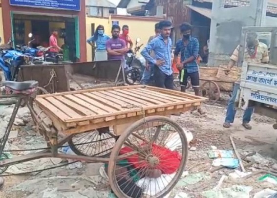 Unidentified woman’s dead body recovered from Maharajganj Bazar area Unidentified woman’s dead body recovered from Maharajganj Bazar area