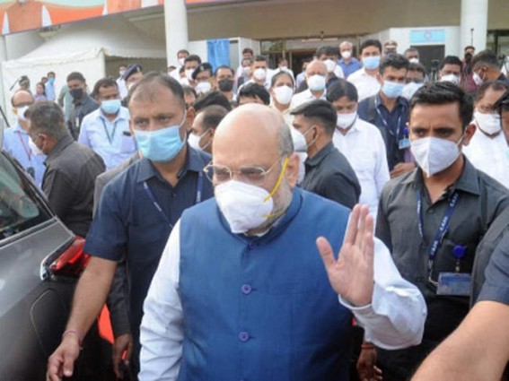 Shah talks to 4 CMs about preparedness on cyclone Tauktae Shah talks to 4 CMs about preparedness on cyclone Tauktae