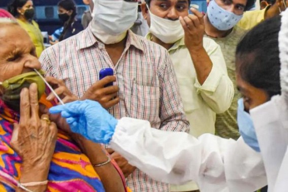 Around 500 passengers flee Assam railway station to avoid Covid test Around 500 passengers flee Assam railway station to avoid Covid test
