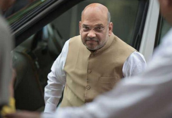 Shah reviews security situation with NSA, IB Chief Shah reviews security situation with NSA, IB Chief