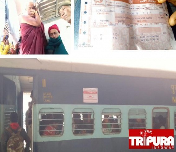 Many Passengers did not get seats in Agartala-Silchar Special Train as Agartala Railway Ticket Counter distributed Multiple Tickets with Same Numbers : Heavy Resentment among Passengers as they are bound Travel by Standing from Agartala to Silchar Many Passengers did not get seats in Agartala-Silchar Special Train as Agartala Railway Ticket Counter distributed Multiple Tickets with Same Numbers : Heavy Resentment among Passengers as they are bound Travel by Standing from Agartala to Silchar