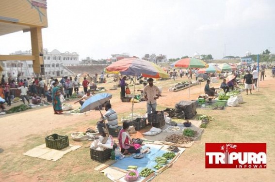 Markets are on Shift in Agartala in an attempt of COVID Control : National Positivity Rate 3.5 Lakhs, over 3,000 deaths in 24 hrs Markets are on Shift in Agartala in an attempt of COVID Control : National Positivity Rate 3.5 Lakhs, over 3,000 deaths in 24 hrs