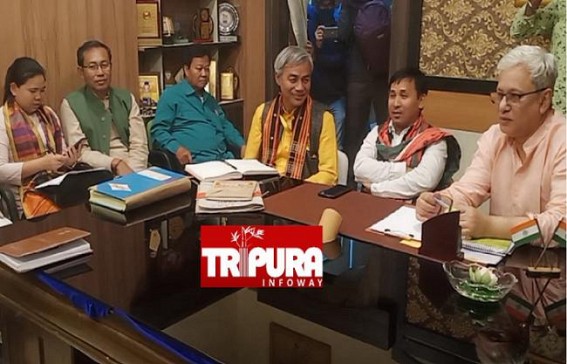 BJP reminds IPFT about its Drop in '4th Position' in Lok Sabha Election, Says, '22 Seats to IPFT is Impossible ! 3 to 4 seats are Okay' BJP reminds IPFT about its Drop in '4th Position' in Lok Sabha Election, Says, '22 Seats to IPFT is Impossible ! 3 to 4 seats are Okay'