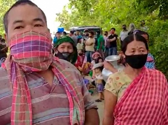 'Model Tripura : 7 days long power cut at Amareshpara, in Korbook, Villagers protested 'Model Tripura : 7 days long power cut at Amareshpara, in Korbook, Villagers protested