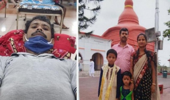 10323 Teacher Krishna Debnath (48) hospitalized, health falling amid no Money for better Treatment 10323 Teacher Krishna Debnath (48) hospitalized, health falling amid no Money for better Treatment