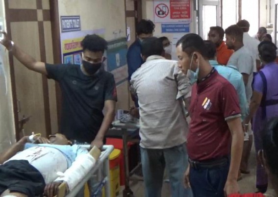 Road Accident : School teacher Critical after Bike, Car collision Road Accident : School teacher Critical after Bike, Car collision