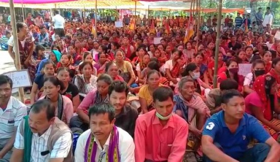 Protest for Greater Tipraland Escalated in Tripura : TIPRA Motha, IPFT kicked off Protests in Tripura along with Delhi Protest demanding Separate State Protest for Greater Tipraland Escalated in Tripura : TIPRA Motha, IPFT kicked off Protests in Tripura along with Delhi Protest demanding Separate State