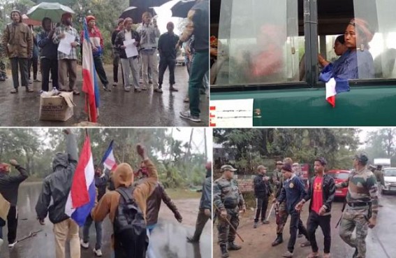 12 hrs Strike over TSR Jawans’ murder: TPF Party agitators Arrested by Police 12 hrs Strike over TSR Jawans’ murder: TPF Party agitators Arrested by Police