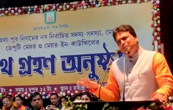 ‘Niyom, Neeti, Niyaat’ : Tripura CM’s new ‘Triple-N’ formula for party workers ‘Niyom, Neeti, Niyaat’ : Tripura CM’s new ‘Triple-N’ formula for party workers