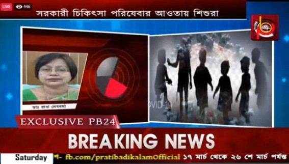 36 Children Reported Covid Positive in Tripura 36 Children Reported Covid Positive in Tripura
