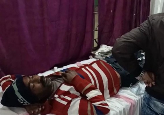 One injured in a Road Mishap in Belonia One injured in a Road Mishap in Belonia