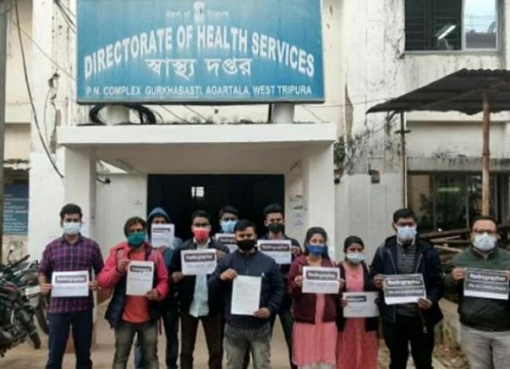 No Recruitment for Years: Job Aspirants urged Tripura Govt to start Recruitment under Radiography Dept No Recruitment for Years: Job Aspirants urged Tripura Govt to start Recruitment under Radiography Dept