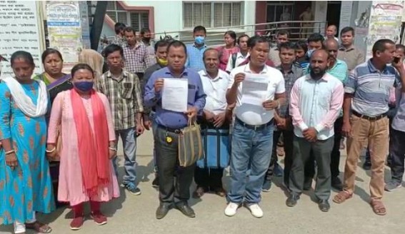 SSA Employees Demand Regularization, Clearance of Arrears, Alleged, ‘Bizarre Scheme for Regularization was introduced to deprive the SSA employees’ SSA Employees Demand Regularization, Clearance of Arrears, Alleged, ‘Bizarre Scheme for Regularization was introduced to deprive the SSA employees’