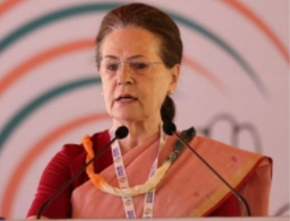 Cong will oppose distorted historical facts for political benefits: Sonia Gandhi Cong will oppose distorted historical facts for political benefits: Sonia Gandhi