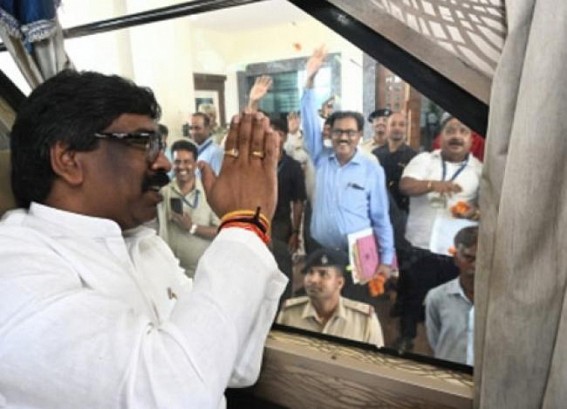J'khand CM Hemant Soren wins trust vote, BJP stages walkout J'khand CM Hemant Soren wins trust vote, BJP stages walkout