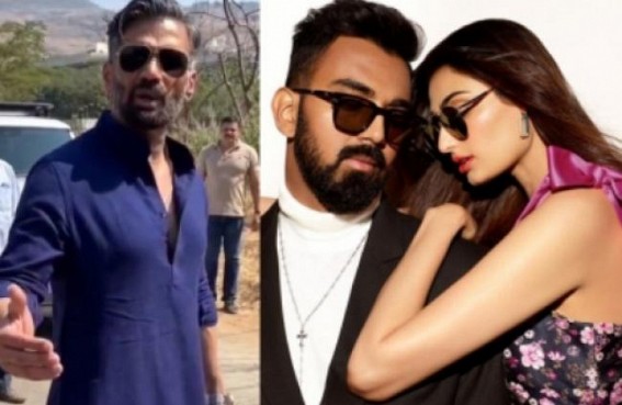 Suniel Shetty tells paps Athiya, Rahul will see them after wedding Suniel Shetty tells paps Athiya, Rahul will see them after wedding