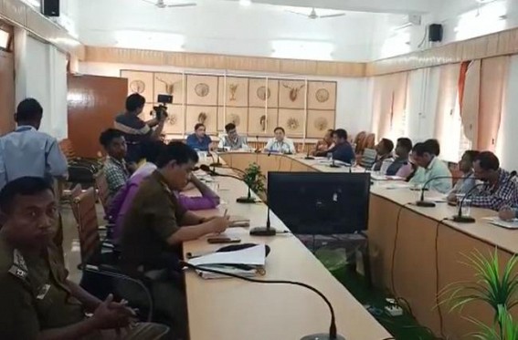 Post Poll Peace meeting held in Khowai Post Poll Peace meeting held in Khowai