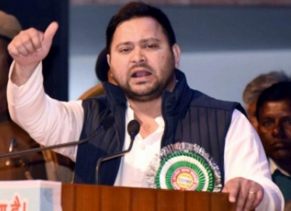 Land-for-job scam: Tejashwi to skip CBI's probe, seeks more time Land-for-job scam: Tejashwi to skip CBI's probe, seeks more time