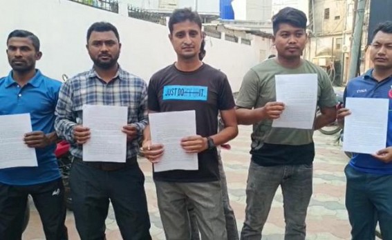 Former Players placed deputation to President of Tripura Cricket Association raising Corruption Allegation Former Players placed deputation to President of Tripura Cricket Association raising Corruption Allegation