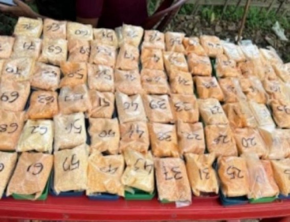 Assam Police seize drugs valued at Rs 6 crore, one held Assam Police seize drugs valued at Rs 6 crore, one held