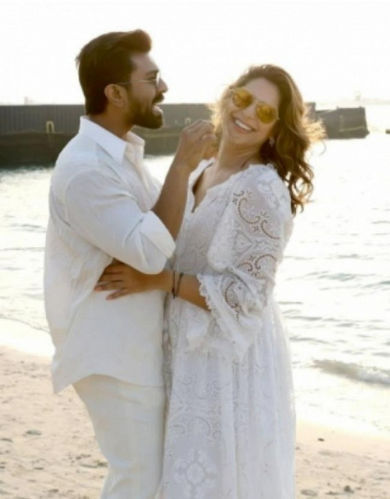 Ram Charan, Upasana celebrate 11th wedding anniversary, Chiranjeevi blesses them Ram Charan, Upasana celebrate 11th wedding anniversary, Chiranjeevi blesses them