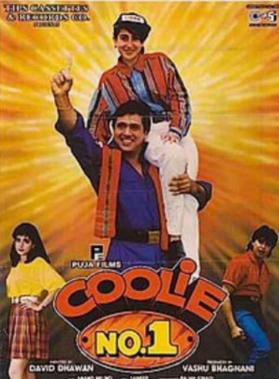 Govind-Karisma comedy 'Coolie No. 1' clocks 28 years of release Govind-Karisma comedy 'Coolie No. 1' clocks 28 years of release