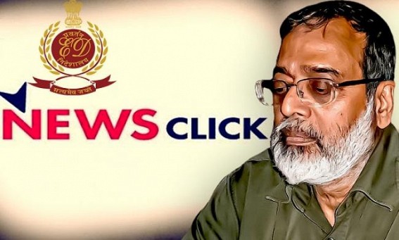 Journalists questioned for hours, NewsClick office in Delhi sealed Journalists questioned for hours, NewsClick office in Delhi sealed