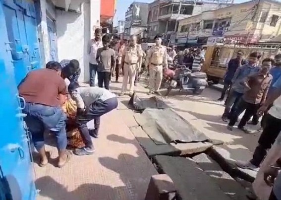 Dead Body with injuries found near West Agartala PS Dead Body with injuries found near West Agartala PS
