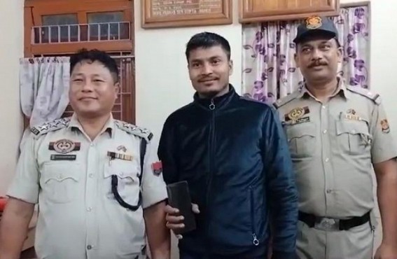 Teliamura Police recovered stolen mobile phone within 20 hrs Teliamura Police recovered stolen mobile phone within 20 hrs