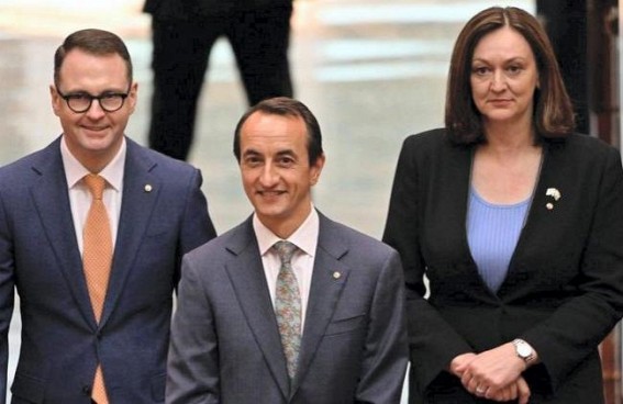 Indian-origin Dave Sharma officially sworn in as senator in Australia Indian-origin Dave Sharma officially sworn in as senator in Australia