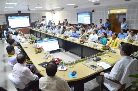 First ever E-Cabinet held in Tripura First ever E-Cabinet held in Tripura