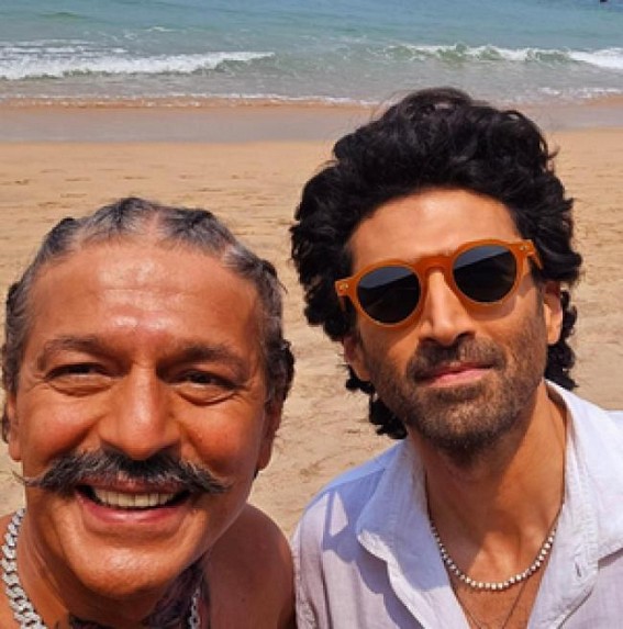 Chunky Panday shares picture with Aditya Roy Kapur amid rumours of daughter’s break-up Chunky Panday shares picture with Aditya Roy Kapur amid rumours of daughter’s break-up