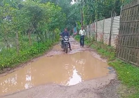 Water-logging turned lives into hell for Debipur RD block area, Kailashahar Water-logging turned lives into hell for Debipur RD block area, Kailashahar