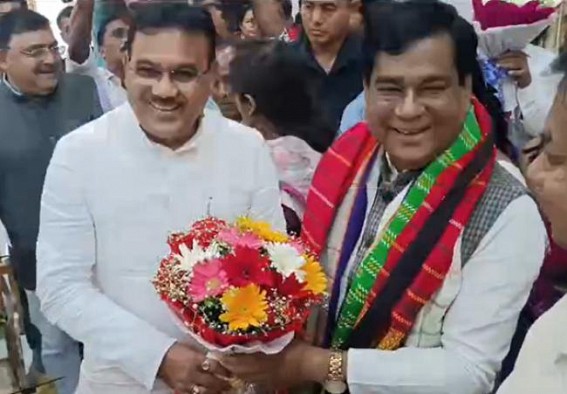 Dipak Majumder takes oath as Assembly Legislator ; Says, ‘Development is the priority’ Dipak Majumder takes oath as Assembly Legislator ; Says, ‘Development is the priority’