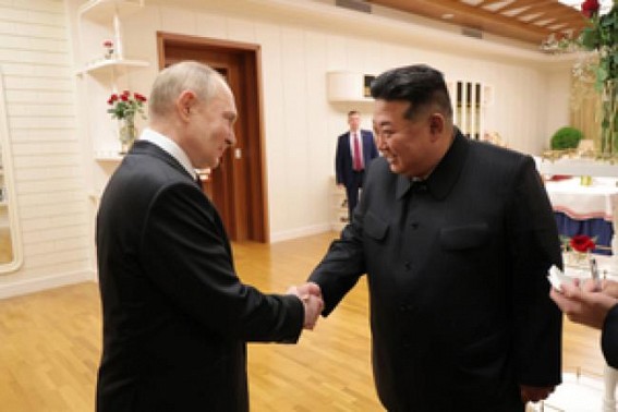 US restates North Korea-Russia cooperation trend of 'great concern' after Kim-Putin summit US restates North Korea-Russia cooperation trend of 'great concern' after Kim-Putin summit