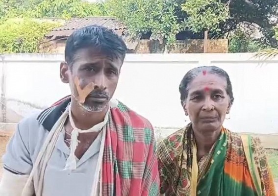 BJP and CPI-M neighbours’ fight over boundary in Sabroom BJP and CPI-M neighbours’ fight over boundary in Sabroom