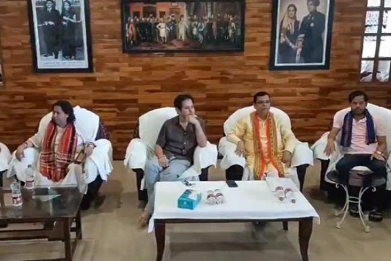 BJP held a preparatory meeting with aligned regional parties ahead of Amit Shah’s arrival for the East Tripura campaign