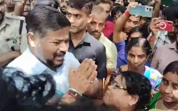 Ranir Bazar Violence : BJP Minister assured to release of all accused persons from police custody who were arrested for torching houses Ranir Bazar Violence : BJP Minister assured to release of all accused persons from police custody who were arrested for torching houses