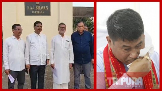 Congress demanded the dismissal of Bikash Debbarma as a legislator for Faking Documentation in Election Affidavit Congress demanded the dismissal of Bikash Debbarma as a legislator for Faking Documentation in Election Affidavit