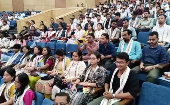 ‘A good Engineer never stops Learning, Researching,’ Chief Engineer of Road & Building, advised newly hired 196 young Engineers of Tripura ‘A good Engineer never stops Learning, Researching,’ Chief Engineer of Road & Building, advised newly hired 196 young Engineers of Tripura