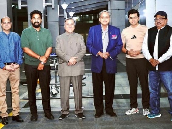 ‘India too has been a terror victim’: Shashi Tharoor on visit to 9/11 Memorial as part of anti-terror global outreach ‘India too has been a terror victim’: Shashi Tharoor on visit to 9/11 Memorial as part of anti-terror global outreach