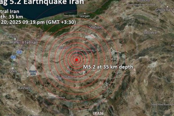 Iran might have developed Nuclear bomb, as 5.1 earthquake was reported in Iran Iran might have developed Nuclear bomb, as 5.1 earthquake was reported in Iran