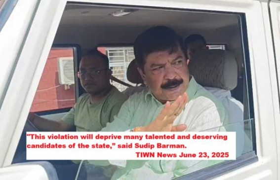 TPSC ruled 40 is the age limit to apply for Assistant Professor Recruitment : MLA Sudip Barman says, ‘It’s a violation of UGC guidelines’ TPSC ruled 40 is the age limit to apply for Assistant Professor Recruitment : MLA Sudip Barman says, ‘It’s a violation of UGC guidelines’