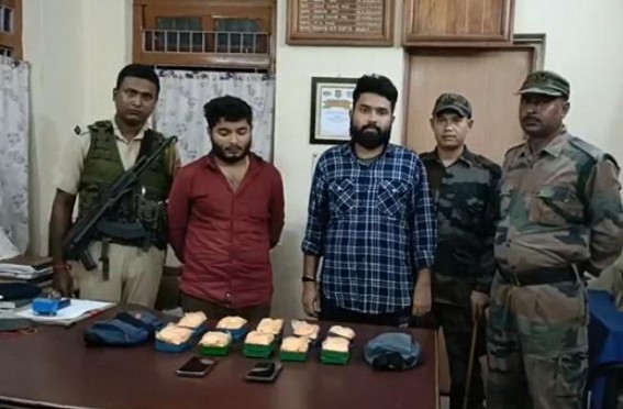 Teliamura Police Crack Down on Narcotics Trade, Arrest Two Youths Teliamura Police Crack Down on Narcotics Trade, Arrest Two Youths