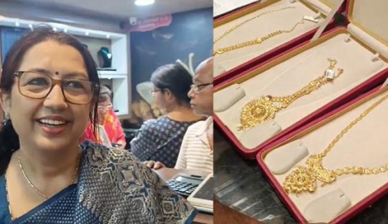 Dhanteras : Gold Sales Gone High in Agartala With a Surprise for Sellers amid Heavy Price Hikes Dhanteras : Gold Sales Gone High in Agartala With a Surprise for Sellers amid Heavy Price Hikes