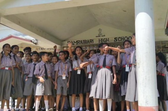 Students Boycott Classes, Lock School Over Teacher's Transfer Students Boycott Classes, Lock School Over Teacher's Transfer