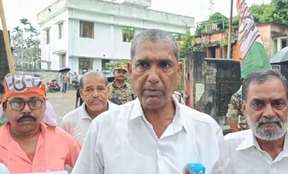 Congress Protests against Electricity Tariff Hike in Tripura Congress Protests against Electricity Tariff Hike in Tripura