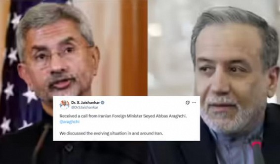 India-Iran Govt held talk about Iran Situation India-Iran Govt held talk about Iran Situation